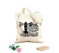 AILOONG Bolsas reutilizables para la compra Arte cristiano con letras bíblicas Tela de 12 oz de grosor Plegable 31x36cm Mediano