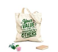 AILOONG Bolsas reutilizables para la compra Sé tu propia animadora, motiva y anima. Tela de 340g/m² de grosor Plegable