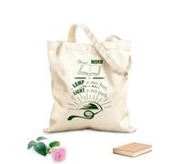 AILOONG Bolsas reutilizables para la compra Versículo bíblico: Tu palabra es lámpara a mis pies y luz a mi camino Salmo 119:105 Tela de 340g/m² de grosor Plegable