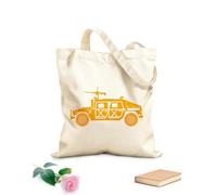 AILOONG Bolsos de calicó para mujer Tanques Fuerzas Armadas Vehículos Terrestres Ametralladoras Garantía de Calidad Tela de 340g/m² de grosor Plegable