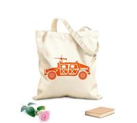 AILOONG Bolsos de calicó para mujer Tanques Fuerzas Armadas Vehículos Terrestres Ametralladoras Garantía de Calidad Tela de 340g/m² de grosor Plegable