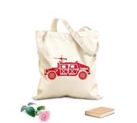 AILOONG Bolsos de calicó para mujer Tanques Fuerzas Armadas Vehículos Terrestres Ametralladoras Garantía de Calidad Tela de 340g/m² de grosor Plegable