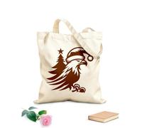 AILOONG Bolsos de hombro de lona de algodón Águila Santa Tela de 340g/m² de grosor Se usa como bolsa de herramientas