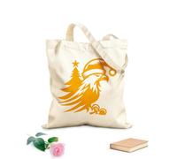 AILOONG Bolsos de hombro de lona de algodón Águila Santa Tela de 340g/m² de grosor Se usa como bolsa de herramientas