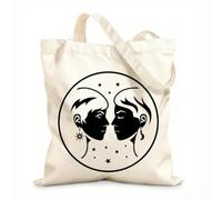 AILOONG Bolsos de lona de algodón para mujer Constelación astrología celestial misterioso espacio imagen futuro zodíaco Ofiuco Tela de 12 oz de grosor Material agradable para la piel 31x36cm Mediano