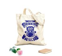 AILOONG Bolsos de lona de algodón para mujer dejar de beber ir al gimnasio gimnasio y fitness Tela de 340g/m² de grosor Material agradable para la piel