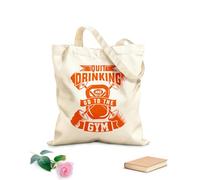 AILOONG Bolsos de lona de algodón para mujer dejar de beber ir al gimnasio gimnasio y fitness Tela de 340g/m² de grosor Material agradable para la piel