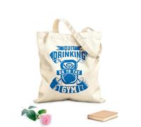 AILOONG Bolsos de lona de algodón para mujer dejar de beber ir al gimnasio gimnasio y fitness Tela de 340g/m² de grosor Material agradable para la piel