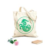 AILOONG Bolsos de lona de algodón para mujer Tela de 340g/m² de grosor Constelación astrología celestial misterioso espacio imagen futuro zodíaco Ofiuco Material agradable para la piel