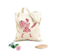 AILOONG Bolsos de lona de algodón para mujer Tela de 340g/m² de grosor soldado con la armadura de dios Material agradable para la piel