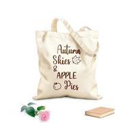 AILOONG Cielos de otoño Bolsos de hombro de lona de algodón Tela de 340g/m² de grosor Se usa como bolsa de herramientas