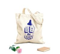 AILOONG Cita Sé la luz Letras Vivir Bolsa de lona sin blanquear Tela de 340g/m² de grosor Se usa como bolsa de herramientas