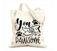 AILOONG Citas increíbles Eres una pata increíble Bolsa de lona sin blanquear Tela de 12 oz de grosor Se usa como bolsa de herramientas 25x30cm Pequeño