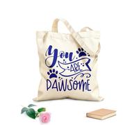 AILOONG Citas increíbles Eres una pata increíble Bolsa de lona sin blanquear Tela de 340g/m² de grosor Se usa como bolsa de herramientas