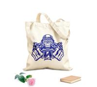 AILOONG Conductor de carreras de monstruos, esqueleto, zombi y cadáver Bolsa de lona Tela de 340g/m² de grosor Sustituye a la mochila escolar