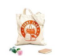 AILOONG Conjunto de iconos de combates individuales de boxeo, muay thai Bolsa de tela con asa plana Tela de 340g/m² de grosor Sustituye a la mochila escolar