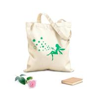 AILOONG Cuento de hadas Estrellas Magia Grig Fantasía Infantil Bolsa de lona Tela de 340g/m² de grosor Sustituye a la mochila escolar