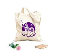 AILOONG emblemas de la diosa griega Hera Bolsa de lona con fondo reforzado Tela de 340g/m² de grosor Se usa como bolsa de regalo