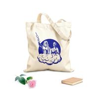 AILOONG emblemas de la diosa griega Hera Bolsa de lona con fondo reforzado Tela de 340g/m² de grosor Se usa como bolsa de regalo