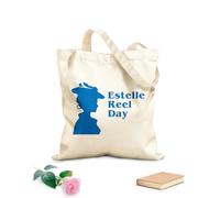 AILOONG Estelle Reel Day Estados Unidos Bolsos de hombro de lona de algodón Tela de 340g/m² de grosor Se usa como bolsa de herramientas