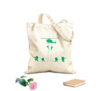 AILOONG Helicóptero Militar Ejército Fuerza Aérea Guerra Soldado Bolsa de compras de lona de algodón Tela de 340g/m² de grosor Se usa como bolsa de regalo