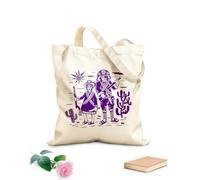 AILOONG Lampiao y María Bonita Bandidos Héroes Populares Bolsos de hombro de lona de algodón Tela de 340g/m² de grosor Se usa como bolsa de herramientas