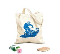 AILOONG No puedo parar, no quiero andar en bicicleta de montaña Bolsas reutilizables para la compra Tela de 340g/m² de grosor Plegable