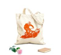 AILOONG No puedo parar, no quiero andar en bicicleta de montaña Bolsas reutilizables para la compra Tela de 340g/m² de grosor Plegable