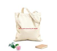 AILOONG Palabras inspiradoras sabias famosas inspiradoras Bolsa de lona sin blanquear Tela de 340g/m² de grosor Se usa como bolsa de herramientas