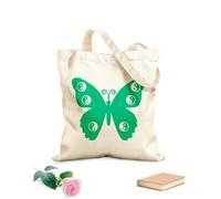 AILOONG Sala de meditación de yoga Yin Yang Zen Butterfly Bolsa de lona Tela de 340g/m² de grosor Sustituye a la mochila escolar