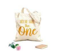AILOONG Sigues siendo el único: citas inspiradoras Bolsos de hombro de lona de algodón Tela de 340g/m² de grosor Se usa como bolsa de herramientas