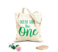 AILOONG Sigues siendo el único: citas inspiradoras Bolsos de hombro de lona de algodón Tela de 340g/m² de grosor Se usa como bolsa de herramientas