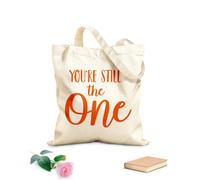 AILOONG Sigues siendo el único: citas inspiradoras Bolsos de hombro de lona de algodón Tela de 340g/m² de grosor Se usa como bolsa de herramientas