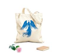 AILOONG Surtido de siluetas de ángeles Bolsa de lona para vino Tela de 340g/m² de grosor Combina con la ropa