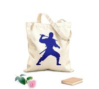 AILOONG una silueta ninja Bolsa de lona para vino Tela de 340g/m² de grosor Combina con la ropa