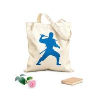 AILOONG una silueta ninja Bolsa de lona para vino Tela de 340g/m² de grosor Combina con la ropa