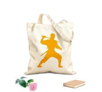 AILOONG una silueta ninja Bolsa de lona para vino Tela de 340g/m² de grosor Combina con la ropa