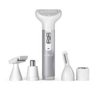 Ailoria Evapore Set Depiladora USB 5 en 1 con Diferentes Cabezales Plata