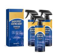 Ailsion Car Spray, 2025 New Quick Effective Coating Spray, 3 in 1 High Protection Quick Effect Coating Agent, Waterless Wash Car Scratch Wax, Long-Lasting Protection (3Pcs)