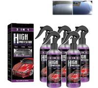 Ailsion Car Wax, Ailsion Car Spray, Ailsion Car Wash Spray, Ailison 3 En 1 Spray De Revestimiento Rápido For Automóviles De Alta Protección, Fullofcarts Gadget Car Cleaner (Color : 5Set)