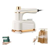 Ailsion Steamer, Ailsion Steam Iron, Handheld Portable Steam Iron, Ailsion Clothes Steamer, 2 In 1 Mini Travels For Travel And Home, Steam Cleaner With Powerful Steam Output (White)