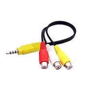 AILTECK Replacement for Sony TV Audio Video AV Adapter Cable, 3 RCA to 3.5mm AV Input Adapter