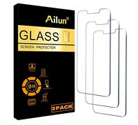 Ailun Screen Protector for iPhone 16e / 14/13 / 13 Pro [6.1 Inch] Display 3 Pack Tempered Glass, Case Friendly [Not for iPhone 16 6.1 Inch]