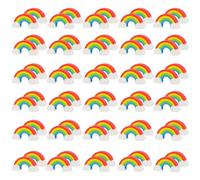 AILUYA 60 Gomas de Borrar Arco Iris, Gomas de Borrar de Colores, Gomas de Borrar para niños, Gomas de Borrar Divertidas, Gomas de Borrar para Pintar, Estudiantes, útiles Escolares, papelería para Esc
