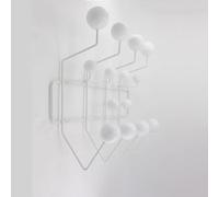 AILZCFX Perchero Bola De Madera, Perchero con 14 Ganchos, Perchero De Pared, Perchero con Bolas De Colores Perchero para Entrada, Pasillo, Dormitorio, Baño