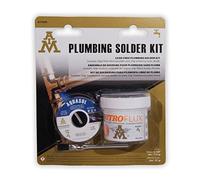 AIM Aquasol Solder Plumbing Kit Alambre de Soldadura, Antimonio de Cobre y Plata de estaño, Plateado