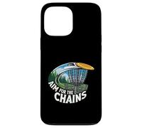 Aim For The Chains Disc Golf Player Frisbee Basket Carcasa para iPhone 13 Pro MAX