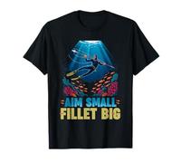 Aim Small Fillet Big Camiseta