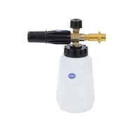 AIM Tools 1L Snow Foam Lance Cañón de Espuma de Nieve Boquilla Ajustable Lanza de Espuma Dispensador de Jabón Limpiador de Alta Presión Compatible con Kärcher K2 K3 K4 K5 K6 K7