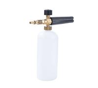 AIM Tools Lanza de Espuma de Nieve 1L Ajustable Cañón de Espuma Boquilla compatible con Nilfisk/Huter/Anlu/Kew/Alto A&R Pistola de Lavado a Presión para Lavado de Autos